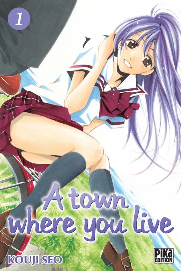 Couverture du tome 1 de A town where you live