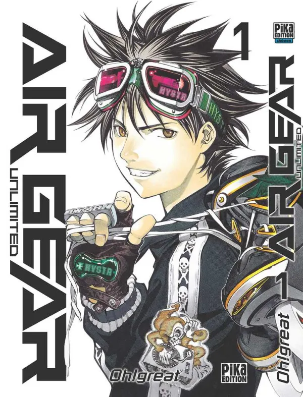 Couverture du tome 1 de Air Gear Unlimited