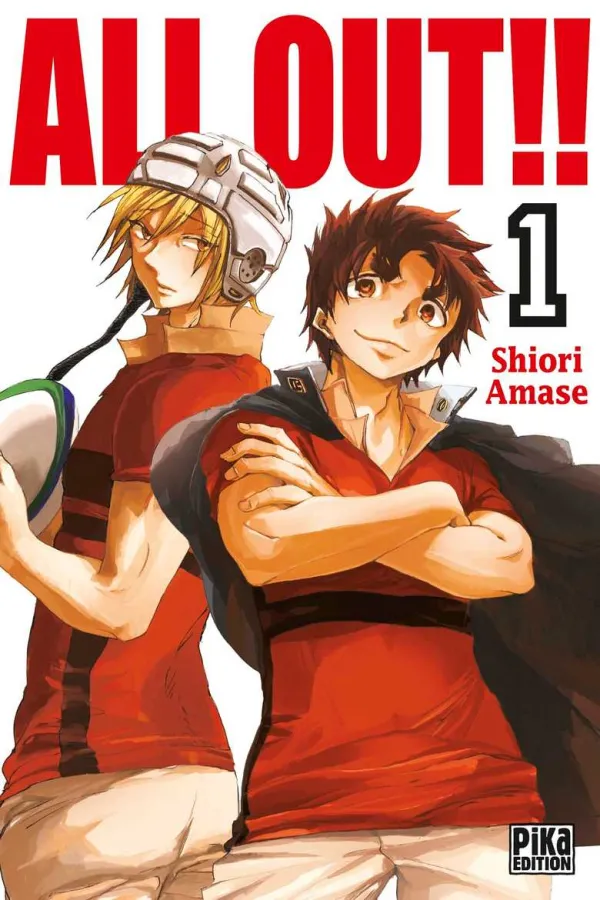 Couverture du tome 1 de All Out!!