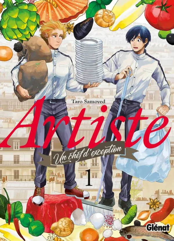 Couverture du tome 1 de Artiste, un chef d'exception