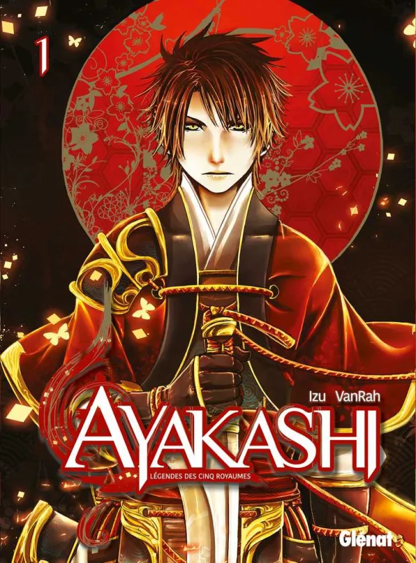 Couverture du tome 1 de Ayakashi Légendes des 5 royaumes