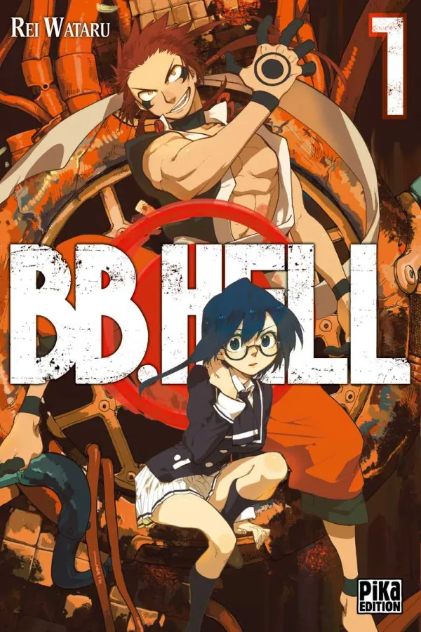 Couverture du tome 1 de BB. Hell