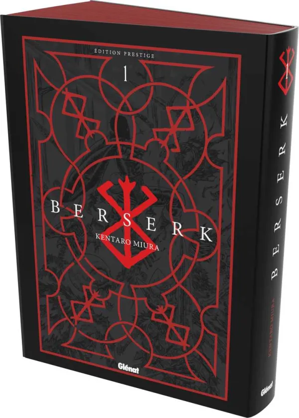 Couverture du tome 1 de Berserk Prestige