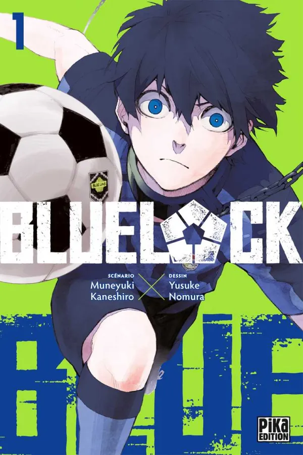 Couverture du tome 1 de Blue Lock
