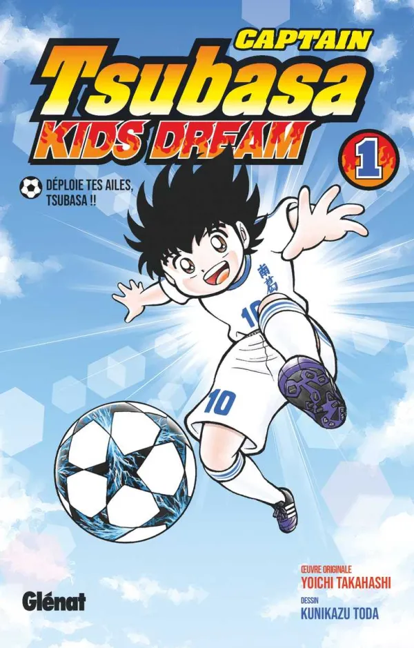 Couverture du tome 1 de Captain Tsubasa Kids Dream