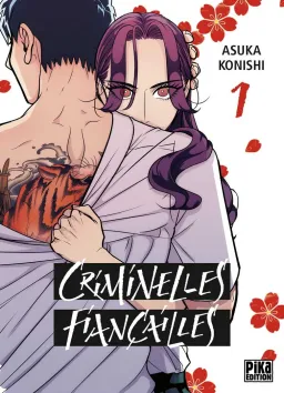 Couverture de Criminelles Fiançailles