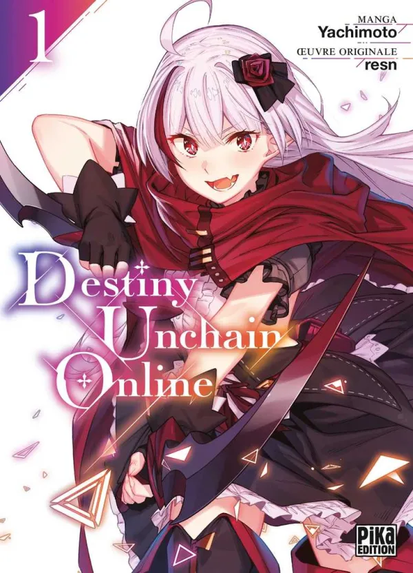 Couverture du tome 1 de Destiny Unchain Online