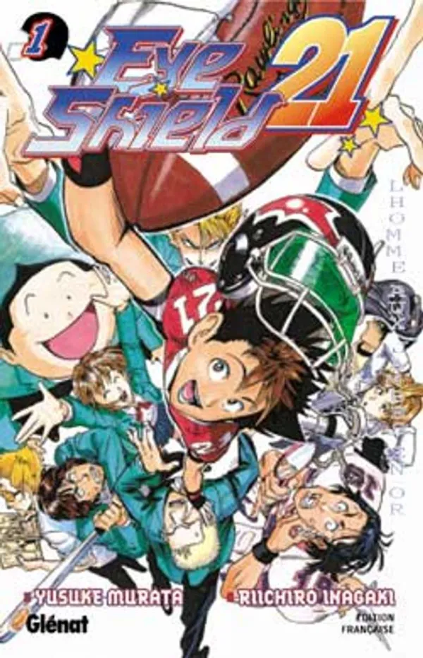 Couverture du tome 1 de Eyeshield 21