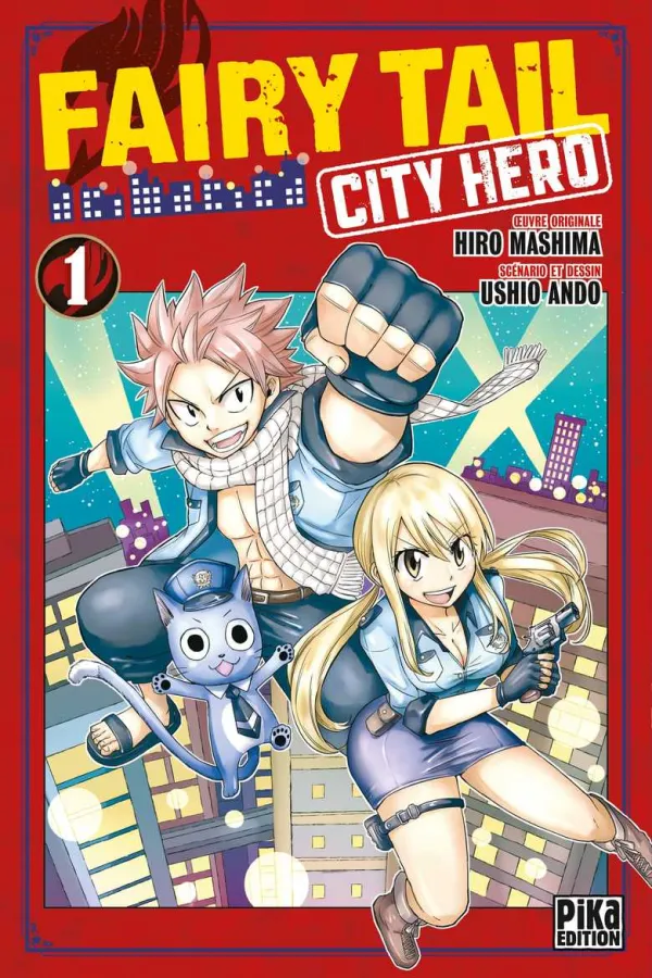 Couverture du tome 1 de Fairy Tail - City Hero