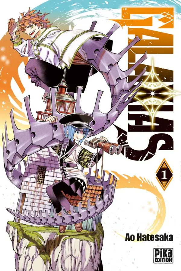 Couverture du tome 1 de Galaxias