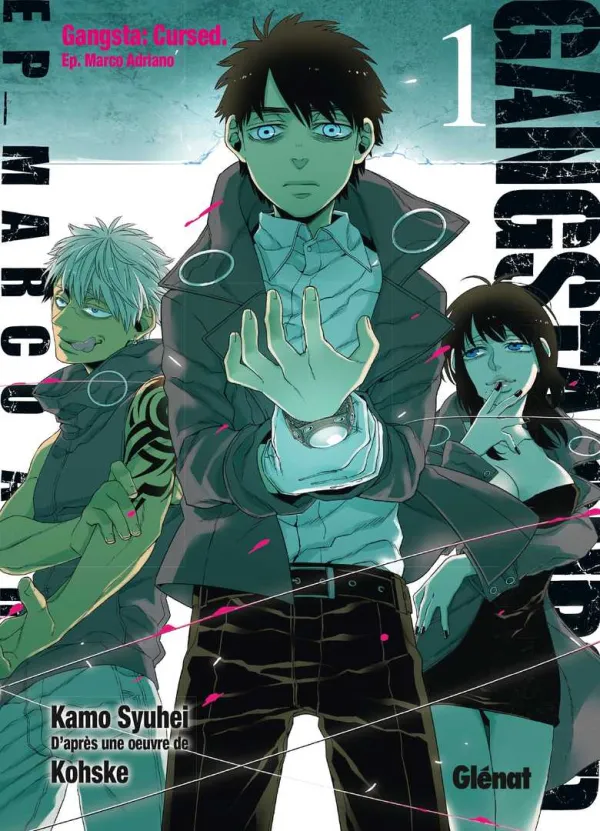 Couverture du tome 1 de Gangsta Cursed