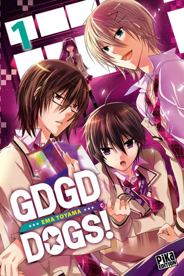 Couverture du tome 1 de GDGD DOGS!
