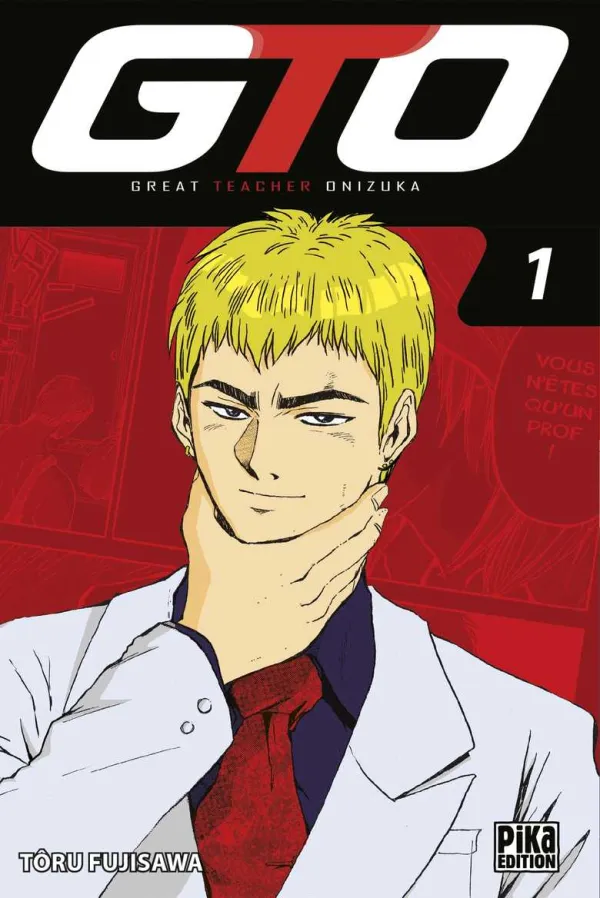 Couverture du tome 1 de GTO