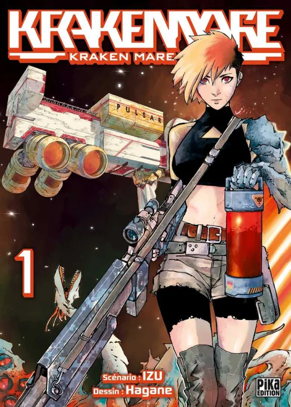 Couverture du tome 1 de Kraken Mare