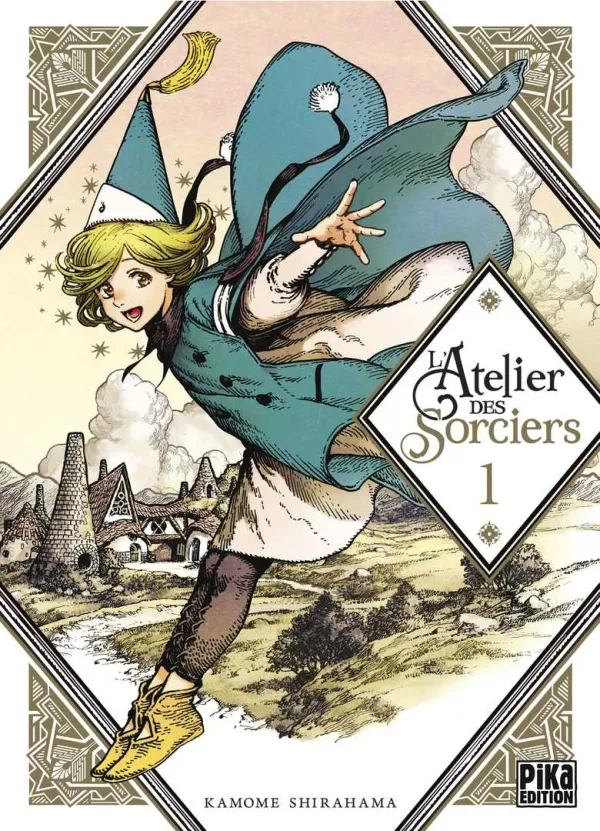 Couverture du tome 1 de L'Atelier des Sorciers