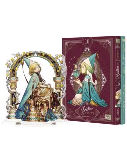 Couverture du tome 16 de L'Atelier des Sorciers