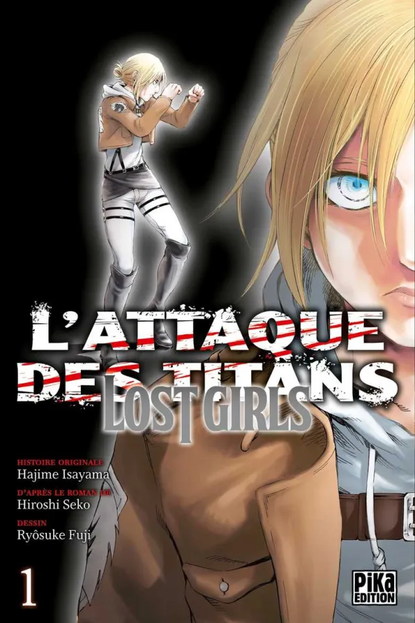 Couverture du tome 1 de L'Attaque des Titans - Lost Girls