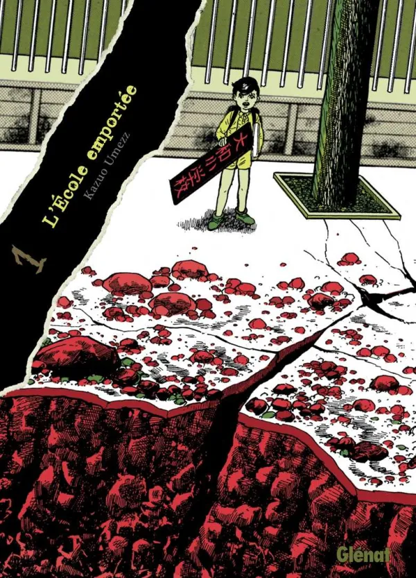 Couverture du tome 1 de L'École emportée