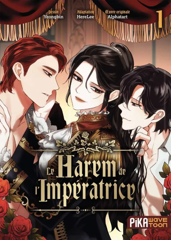 Couverture du tome 1 de Le harem de l'impératrice