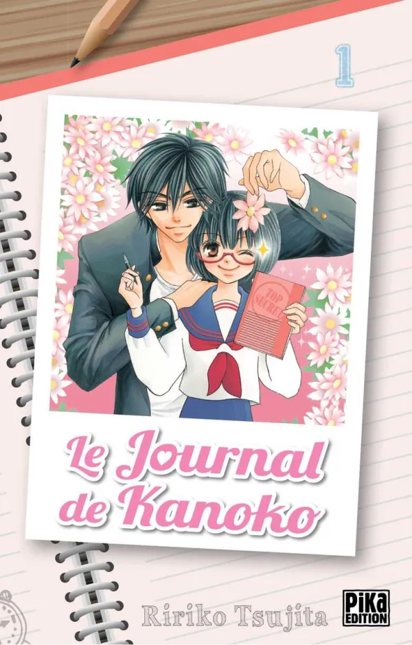 Couverture du tome 1 de Le journal de Kanoko