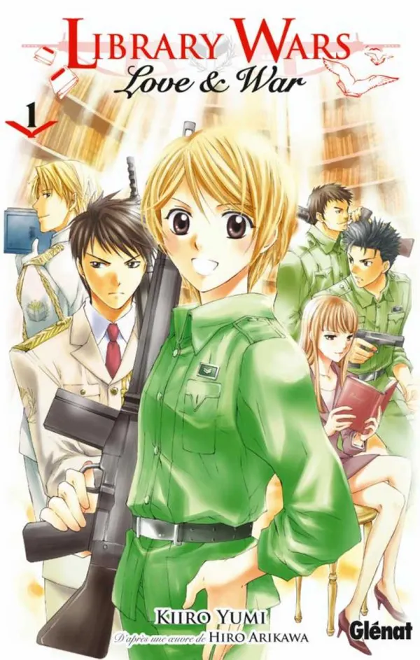 Couverture du tome 1 de Library wars - Love and War