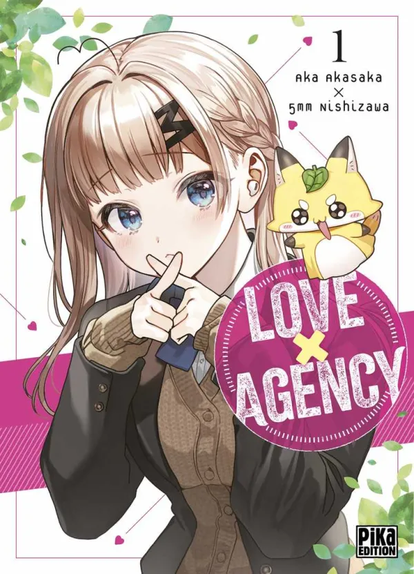 Couverture du tome 1 de Love agency