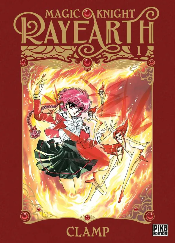 Couverture du tome 1 de Magic Knight Rayearth