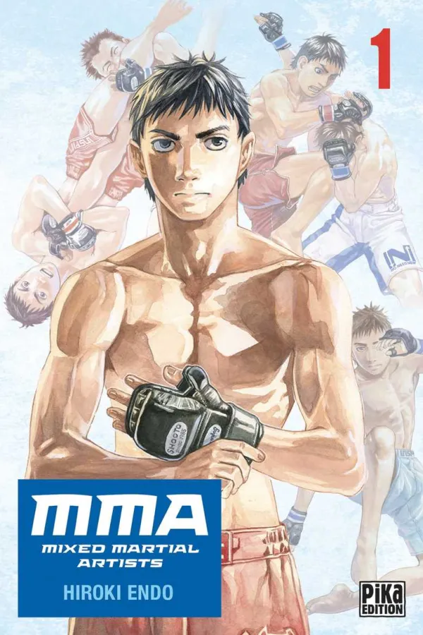 Couverture du tome 1 de MMA - Mixed Martial Artists