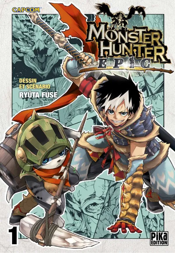Couverture de Monster Hunter Epic