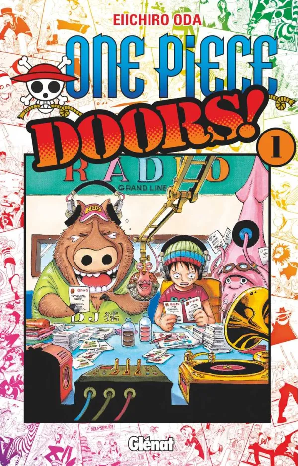 Couverture du tome 1 de One Piece Doors