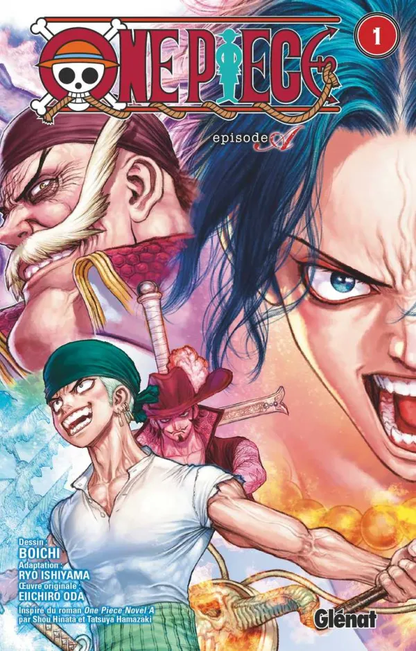 Couverture du tome 1 de One Piece Episode A