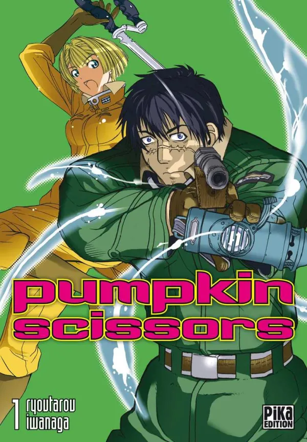 Couverture du tome 1 de Pumpkin Scissors
