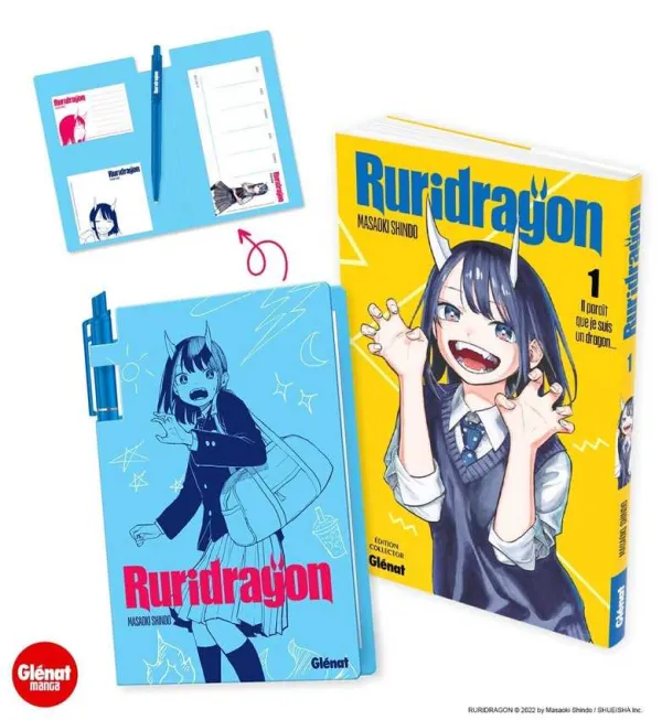 Couverture du tome 1 de RuriDragon