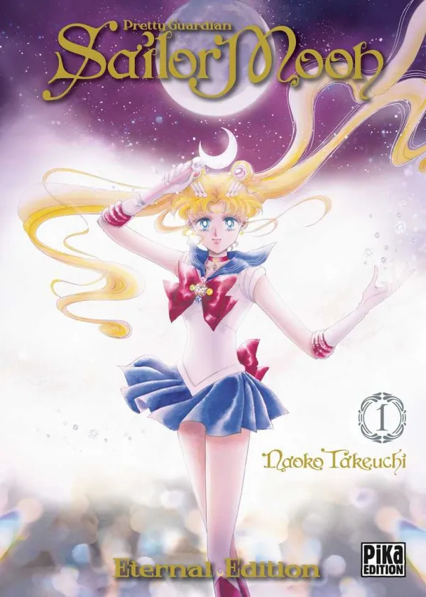 Couverture du tome 1 de Sailor Moon Eternal Edition