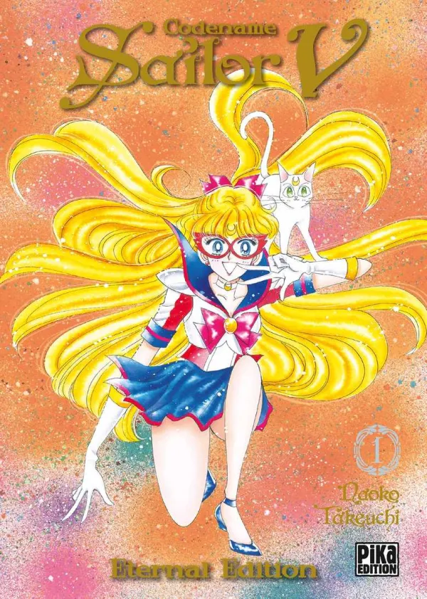 Couverture du tome 1 de Sailor V Eternal Edition