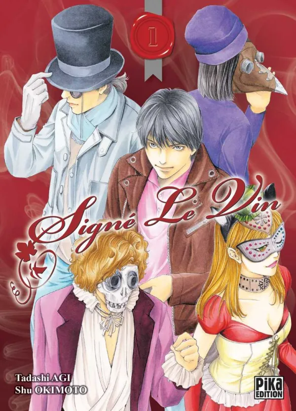 Couverture du tome 1 de Signé Le Vin