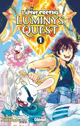 Couverture de The lapins crétins - Luminys Quest