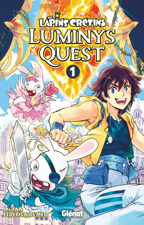 Couverture de The lapins crétins - Luminys Quest