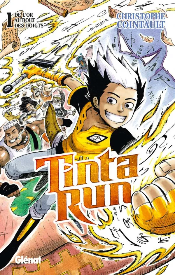 Couverture du tome 1 de Tinta Run