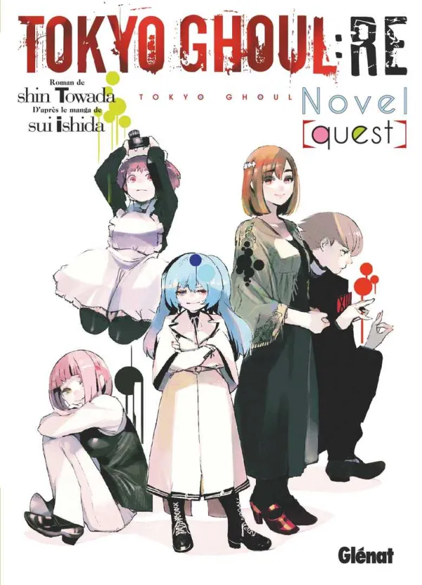 Couverture du tome 1 de Tokyo Ghoul Re Roman