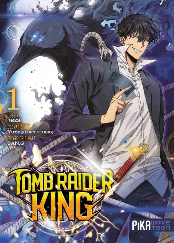 Couverture du tome 1 de Tomb Raider King