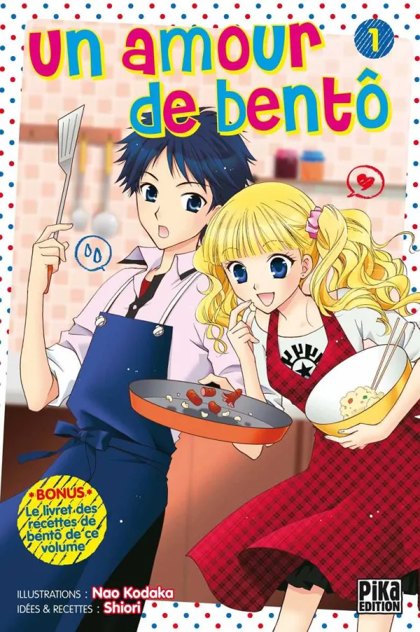 Couverture du tome 1 de Un amour de bentô