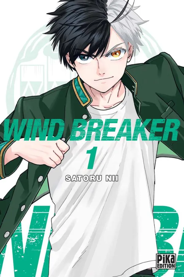 Couverture du tome 1 de Wind Breaker