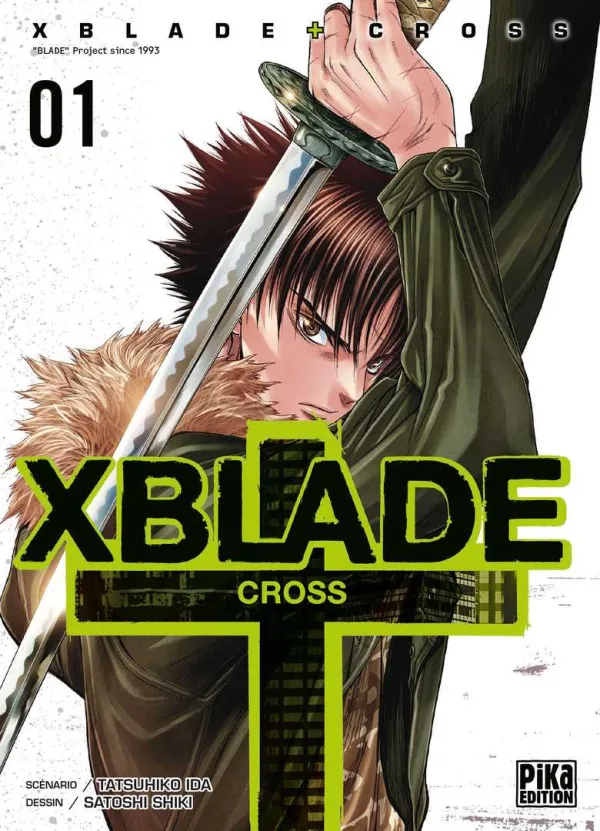 Couverture du tome 1 de XBlade Cross