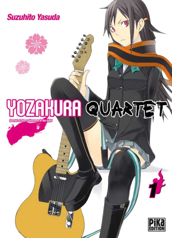 Couverture du tome 1 de Yozakura Quartet